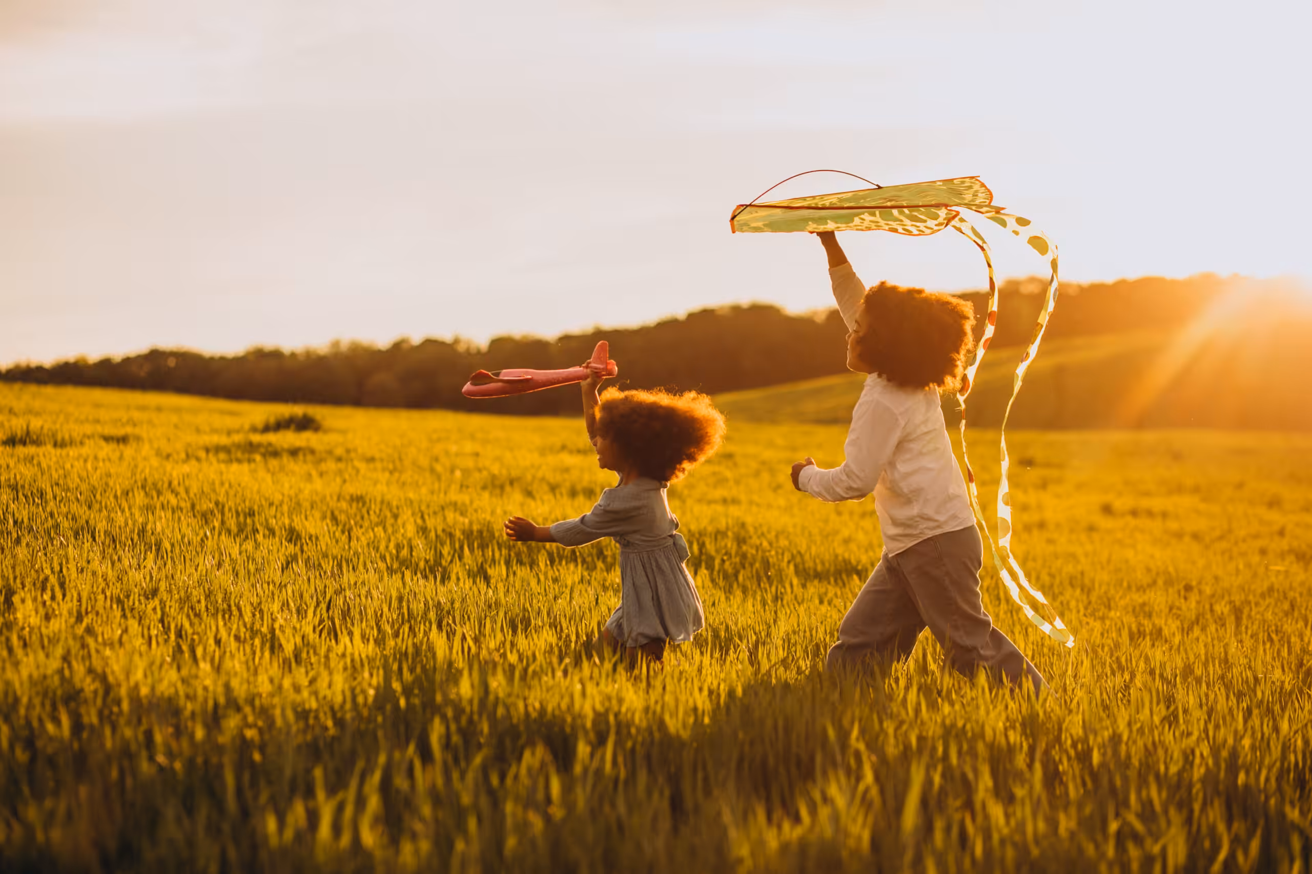 Children playing outdoors on International Day of Peace — building joy, freedom, and global citizenship in the classroom